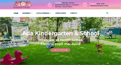 Desktop Screenshot of adaschool.ro